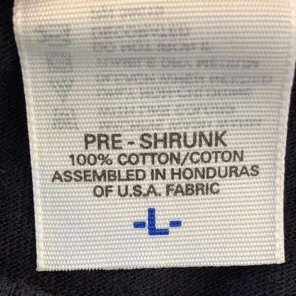 Anvil 2005 Def Leppard Band Graphic Print Rock of Ages Tour Black T-Shirt Sz Lg - Picture 8 of 8